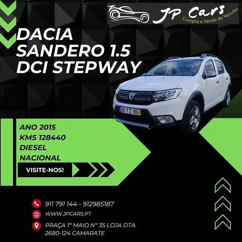 Usado Dacia Sandero Stepway 90 HP (66 kW) 2017 Branco