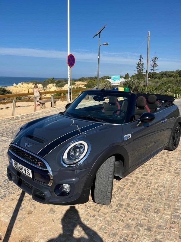 Cinzento Usado 2017 Mini Cooper S Cabriolet Cabrios | € 24.950 - Imagem 1/4