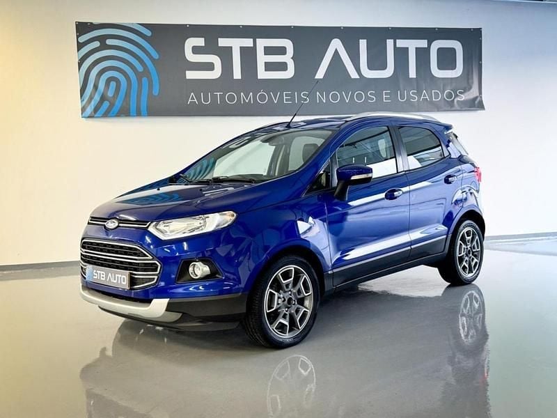 Usado Ford Ecosport Titanium 125 HP (91 kW) 2017 Azul SUV