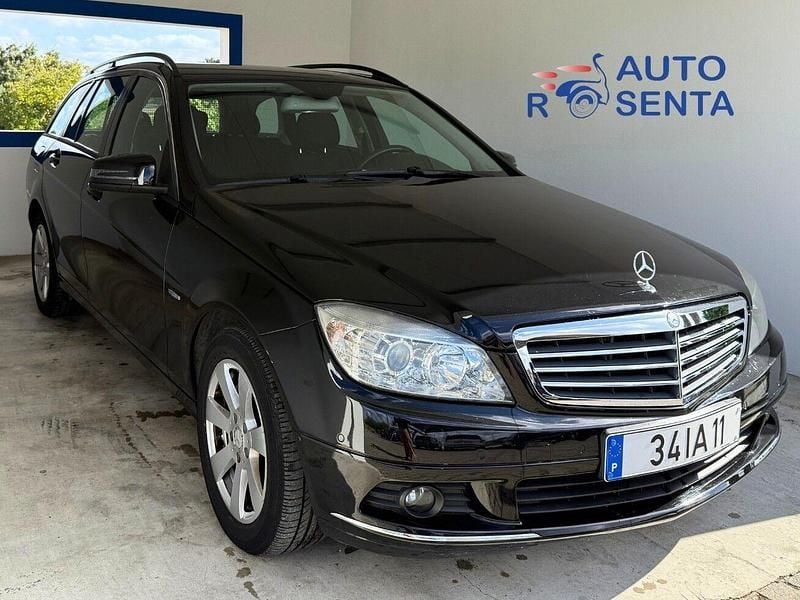 Preto Usado 2009 Mercedes C220 Avantgarde Carrinha | € 11.900 - Imagem 1/4
