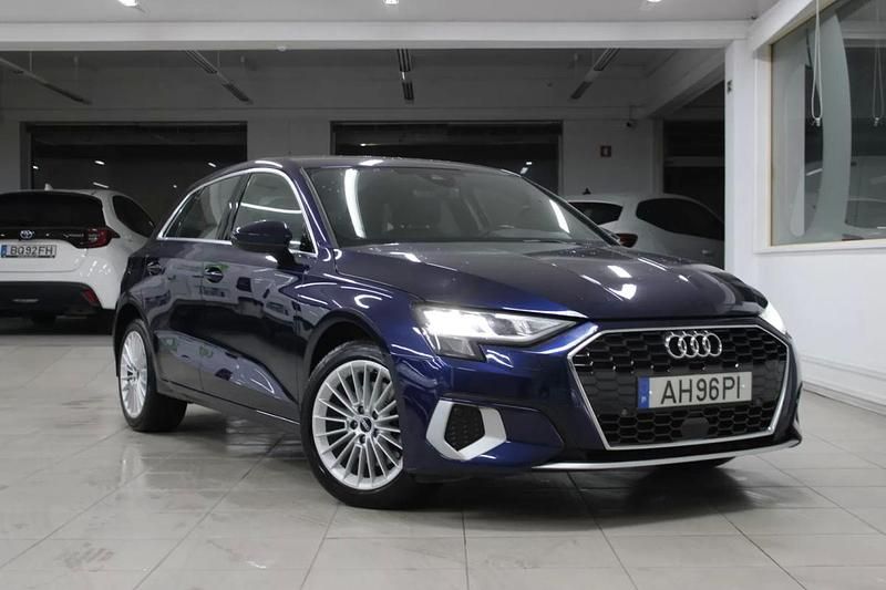 Usado Audi A3 Sportback e-tron Advanced 204 HP (150 kW) 2021 Azul Citadino