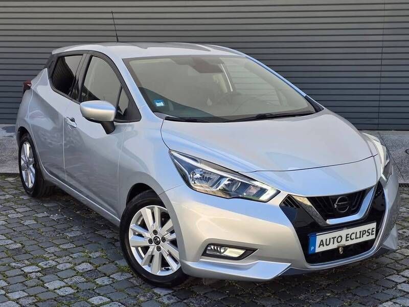 Cinza Usado 2020 Nissan Micra N-Connecta Citadino | € 15.800 (Preço elevado) - Imagem 1/4