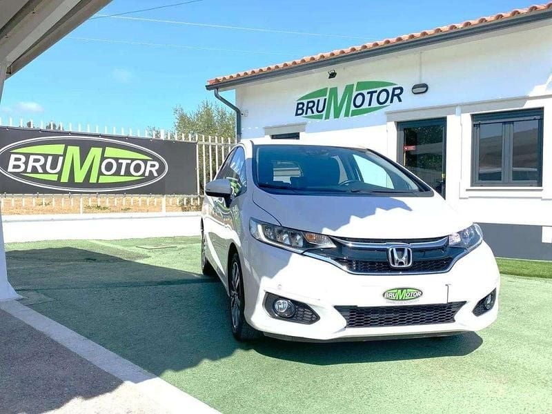 Branco Usado 2021 Honda Jazz Elegance Citadino | € 19.800 (Preço justo) - Imagem 1/4