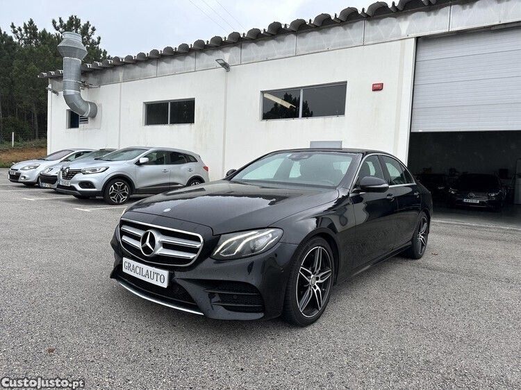 Preto Usado 2016 Mercedes E220 AMG Sedan | € 21.000 - Imagem 1/1