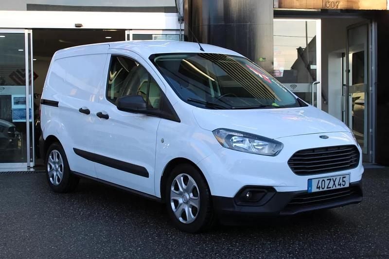 Branco Usado 2020 Ford Transit Trend Citadino | € 12.400 (Preço justo) - Imagem 1/4