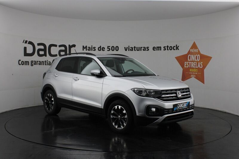 Cinza Usado 2023 VW T-Cross SUV | € 18.999 (Preço justo) - Imagem 1/4