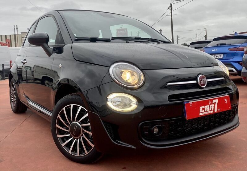 Preto Usado 2021 Fiat 500C Sport Cabrios | € 14.990 (Preço justo) - Imagem 1/4