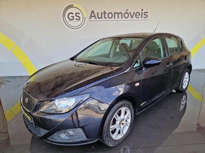 Preto Usado 2011 Seat Ibiza Ecomotive Citadino | € 6.990 (Preço justo) - Imagem 1/4