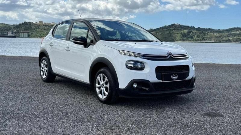 Branco Usado 2020 Citroën C3 Citadino | € 10.900 (Bom preço) - Imagem 1/4