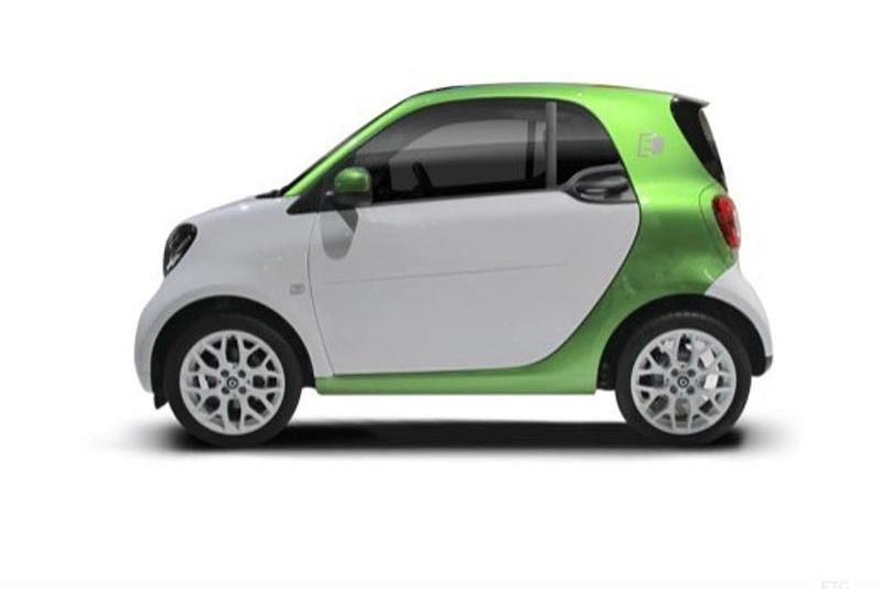 Amarelo Usado 2021 Smart ForTwo Electric Drive Passion Coupé | € 16.900 (Caro) - Imagem 1/4
