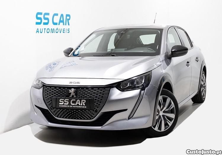 Cinza Usado 2023 Peugeot e-208 Active Citadino | € 15.990 (Super Preço) - Imagem 1/1