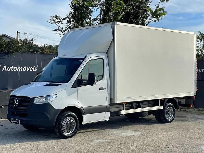 Branco Usado 2022 Mercedes Sprinter Van | € 45.900 - Imagem 1/4