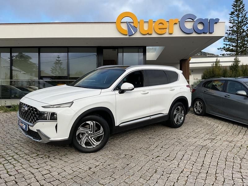 Branco Usado 2021 Hyundai Santa Fe SUV | € 34.900 - Imagem 1/4