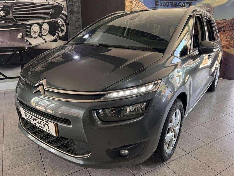 Cinzento Usado 2014 Citroën Grand C4 Picasso Exclusive Monovolume | € 12.900 (Caro) - Imagem 1/4
