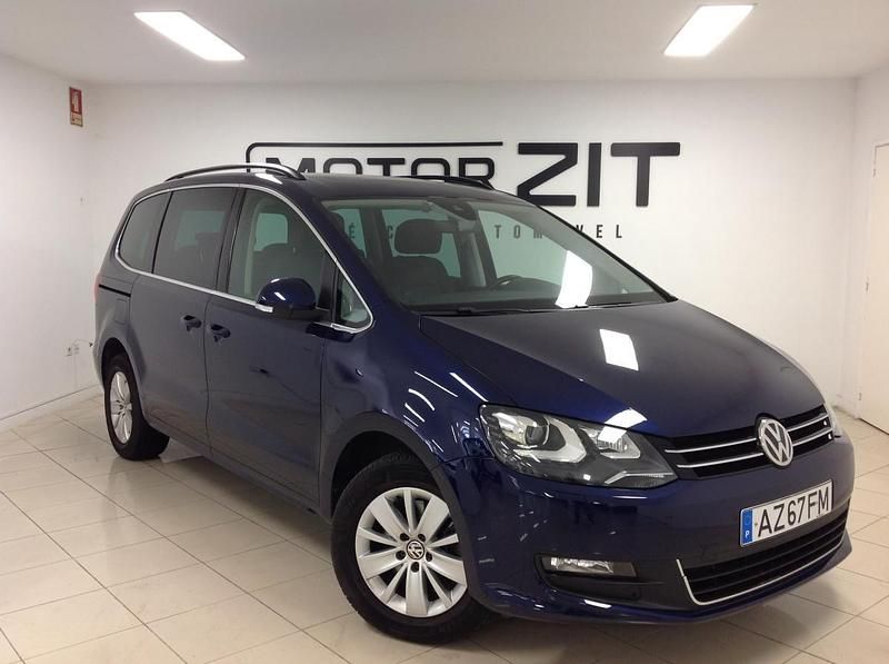 Usado VW Sharan Highline 150 HP (110 kW) 2020 Azul Monovolume