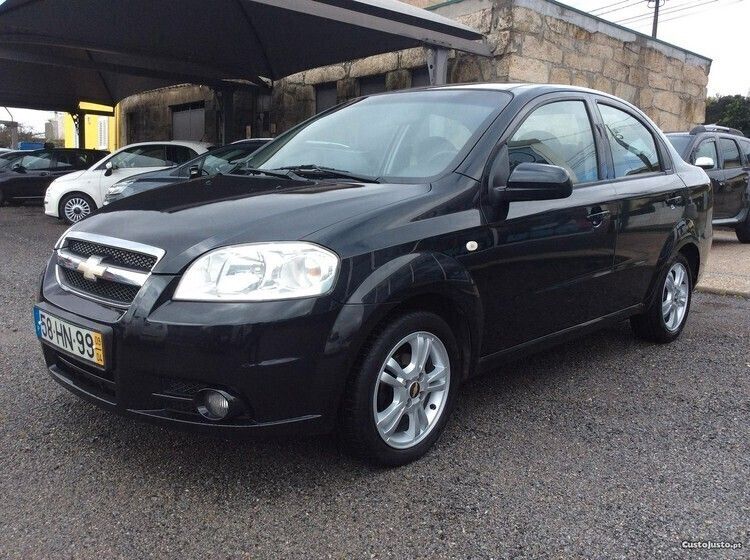 Preto Usado 2009 Chevrolet Aveo LT | € 4.499 (Preço justo) - Imagem 1/1