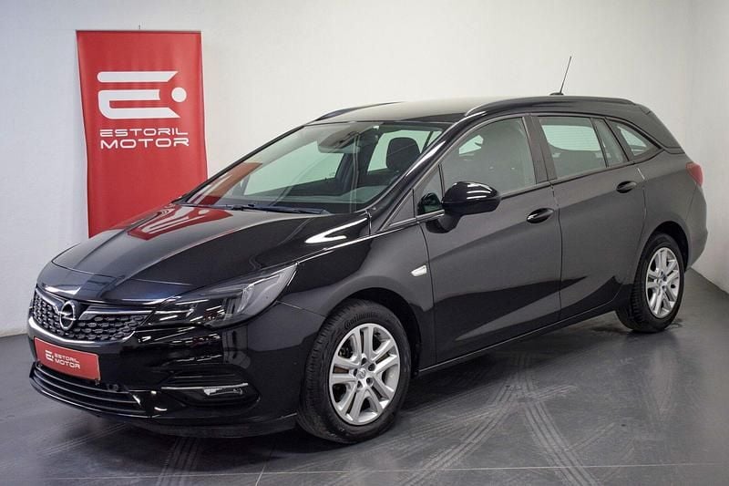 Preto Usado 2021 Opel Astra Business Edition Carrinha | € 15.500 (Preço justo) - Imagem 1/4