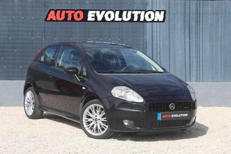 Preto Usado 2008 Fiat Punto Citadino | € 5.900 (Preço justo) - Imagem 1/4