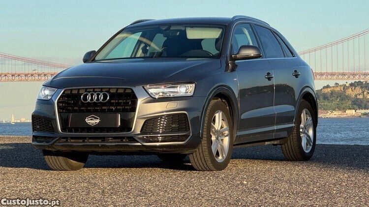 Cinza Usado 2017 Audi Q3 S-Line SUV | € 21.990 (Caro) - Imagem 1/1