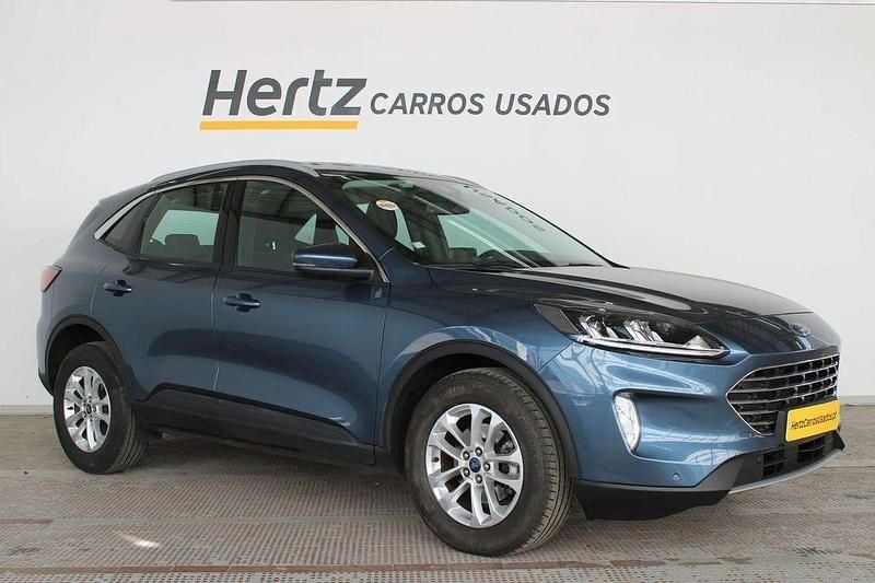 Azul Usado 2022 Ford Kuga Titanium SUV | € 22.290 (Preço justo) - Imagem 1/4