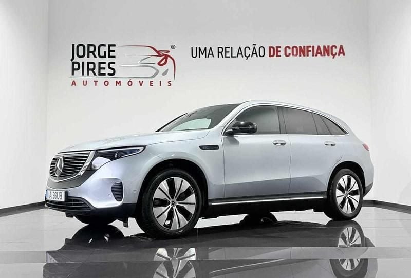 Usado Mercedes EQC400 300 kW (408 HP) 2021 Cinzento SUV