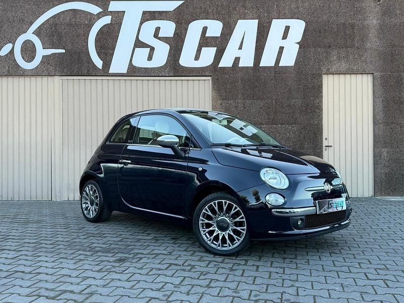 Usado Fiat 500C Lounge 75 HP (55 kW) 2011 Azul Cabrios