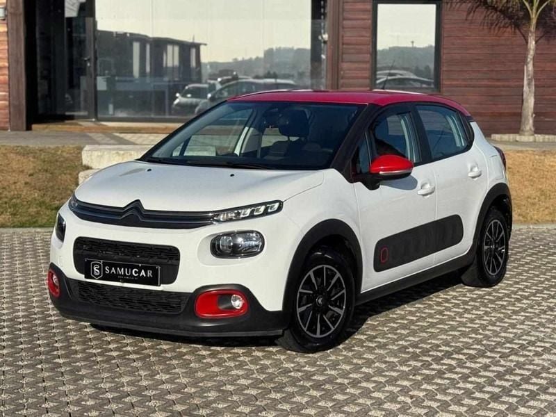 Branco Usado 2018 Citroën C3 Citadino | € 11.990 (Preço justo) - Imagem 1/4
