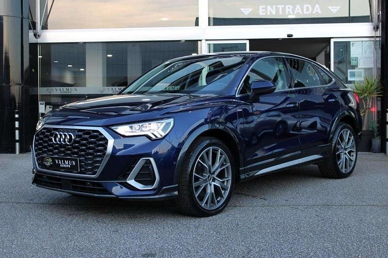 Usado Audi Q3 150 HP (110 kW) 2021 Azul SUV