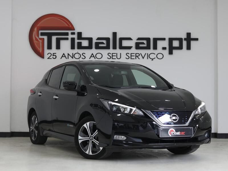 Preto Usado 2020 Nissan Leaf N-Connecta Citadino | € 14.900 (Bom preço) - Imagem 1/4