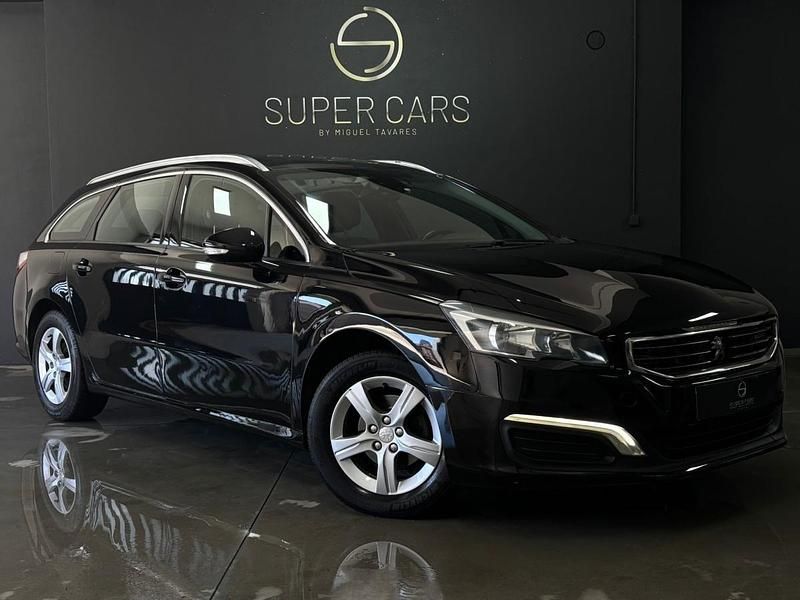 Usado Peugeot 508 SW 120 HP (88 kW) 2015 Preto Carrinha