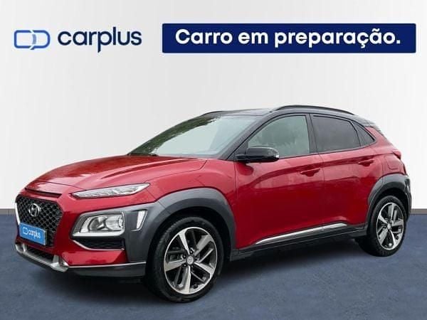 Castanho Usado 2019 Hyundai Kauai Premium SUV | € 15.900 (Preço justo) - Imagem 1/4