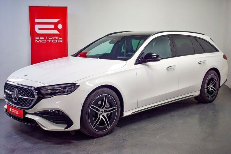 Branco Usado 2024 Mercedes E300 AMG line Carrinha | € 58.900 - Imagem 1/4