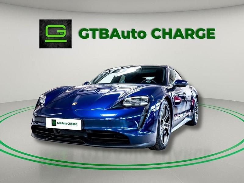 Azul Usado 2022 Porsche Taycan Sedan | € 69.900 (Bom preço) - Imagem 1/4