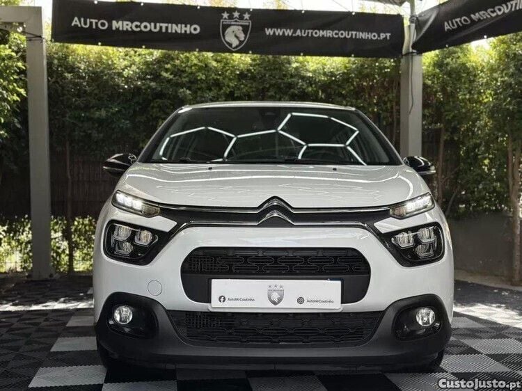 Branco Usado 2022 Citroën C3 Feel Citadino | € 13.900 (Bom preço) - Imagem 1/1