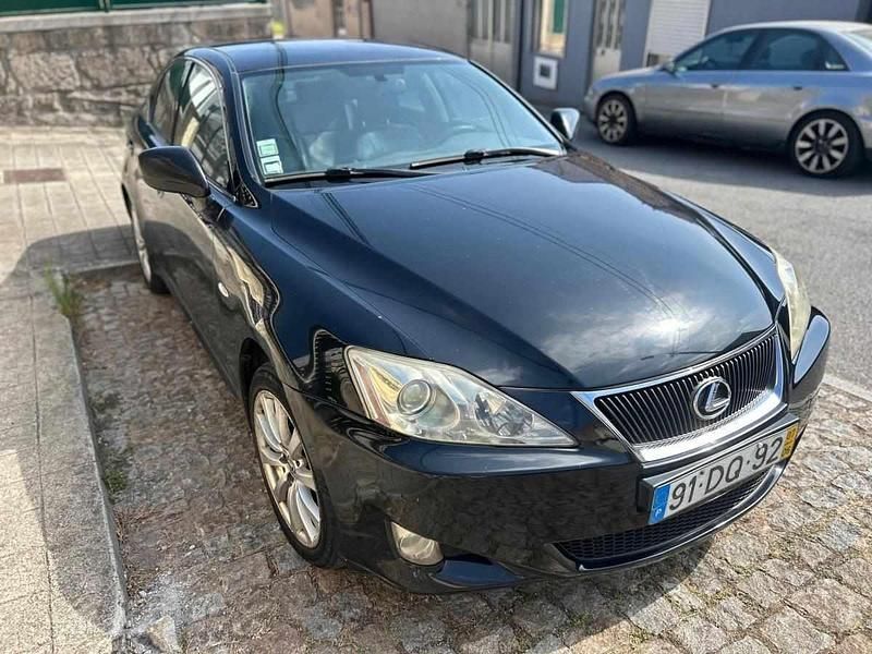 Preto Usado 2007 Lexus IS220d Sedan | € 4.000 - Imagem 1/4