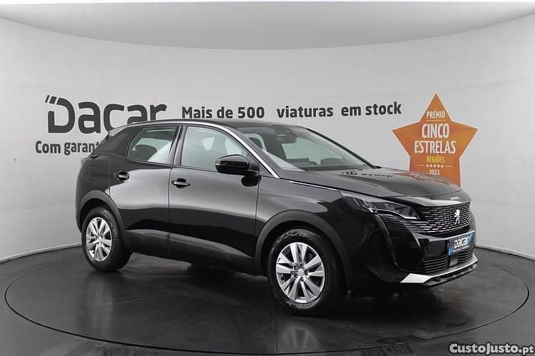 Preto Usado 2021 Peugeot 3008 Active SUV | € 19.399 (Bom preço) - Imagem 1/1