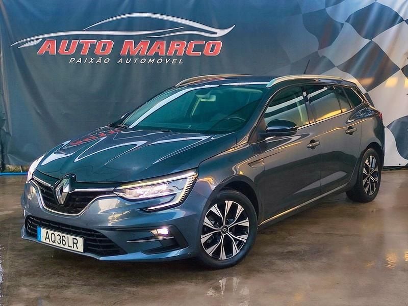 Cinza Usado 2022 Renault Mégane GrandTour LIMITED Carrinha | € 17.900 (Preço justo) - Imagem 1/4