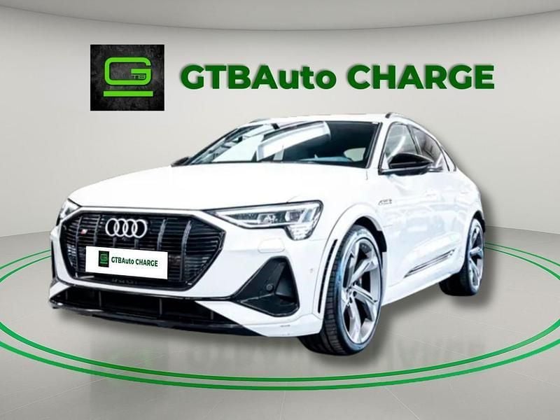 Branco Usado 2022 Audi e-tron SUV | € 51.499 - Imagem 1/4