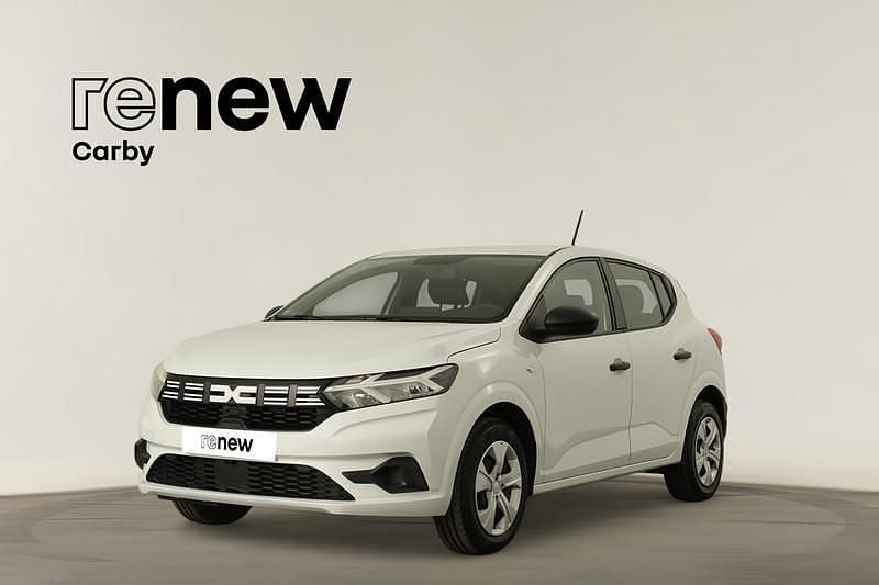 Branco Usado 2023 Dacia Sandero Essentiel Citadino | € 16.490 (Preço justo) - Imagem 1/4
