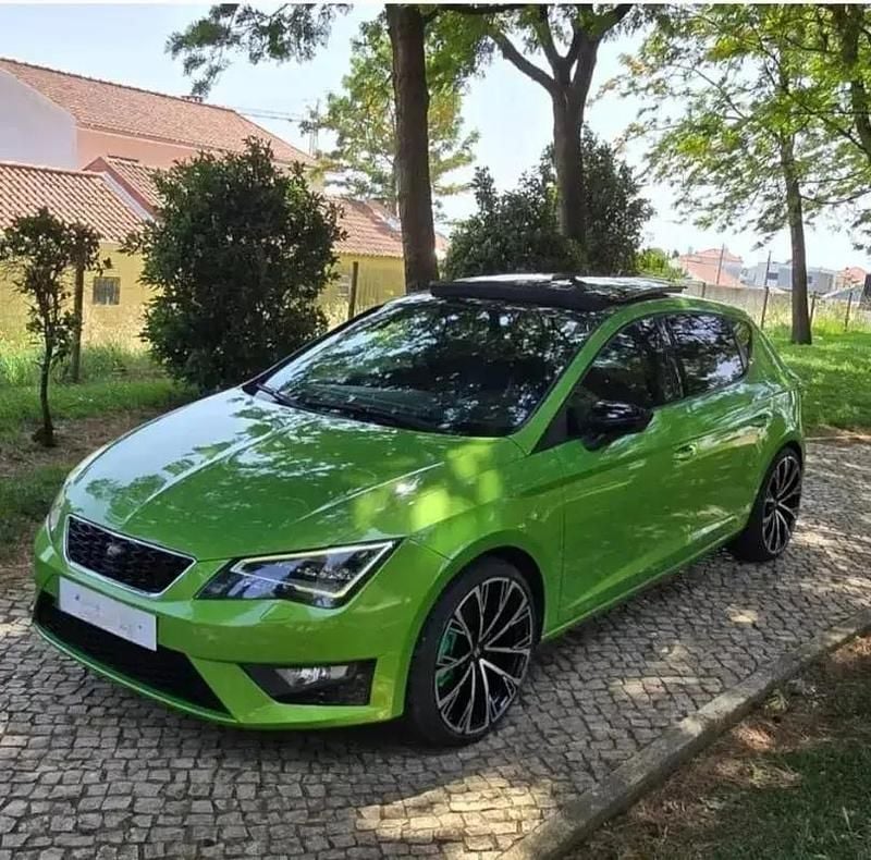 Verde Usado 2013 Seat Leon FR Citadino | € 14.990 (Bom preço) - Imagem 1/4