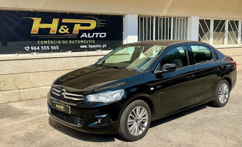 Preto Usado 2016 Citroën C-Elysee I Exclusive Sedan | € 5.800 - Imagem 1/4