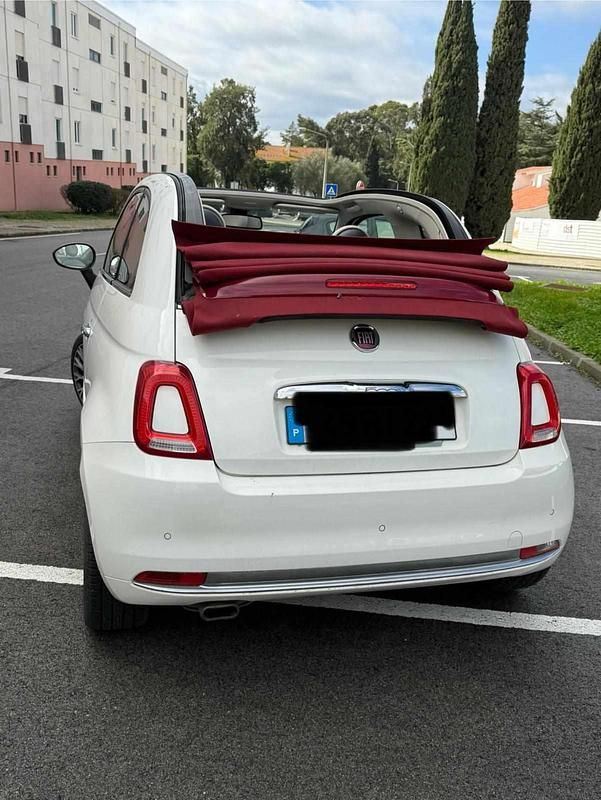 Branco Usado 2016 Fiat 500 Cabrios | € 10.000 (Preço justo) - Imagem 1/4