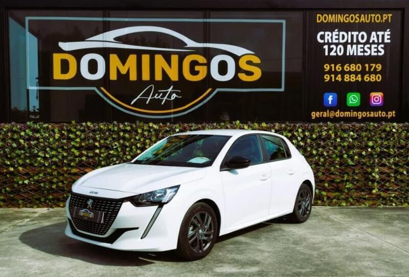 Branco Usado 2022 Peugeot 208 Citadino | € 16.000 (Preço justo) - Imagem 1/4