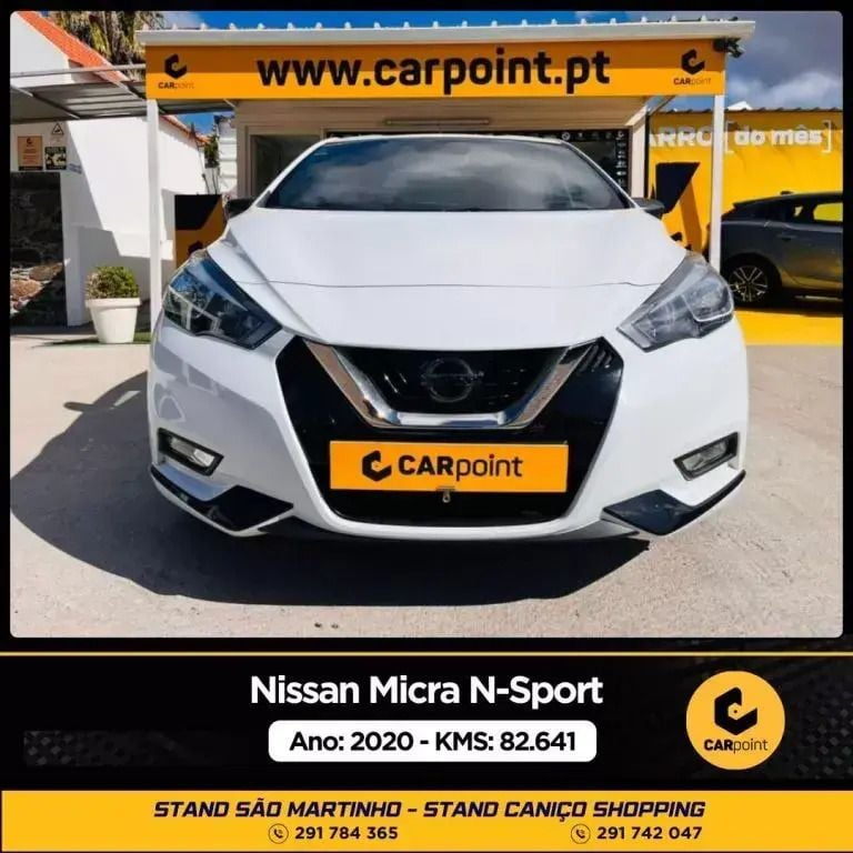 Usado Nissan Micra 100 HP (73 kW) 2020 Branco Citadino