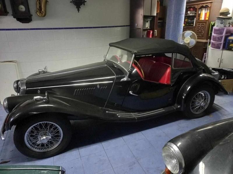 Preto Usado 1954 MG TF Cabrios | € 43.500 - Imagem 1/4