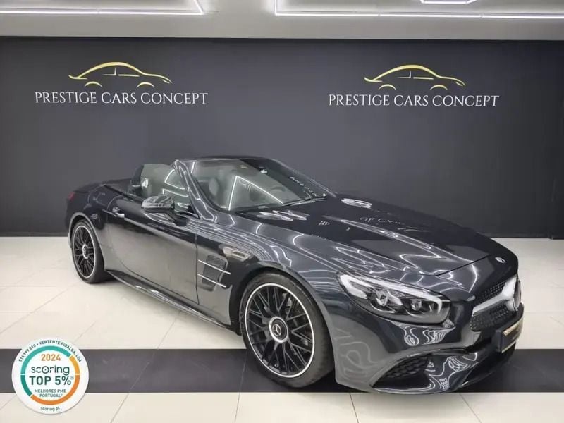 Cinzento platina Usado 2017 Mercedes SL400 Edition Cabrios | € 70.950 - Imagem 1/4