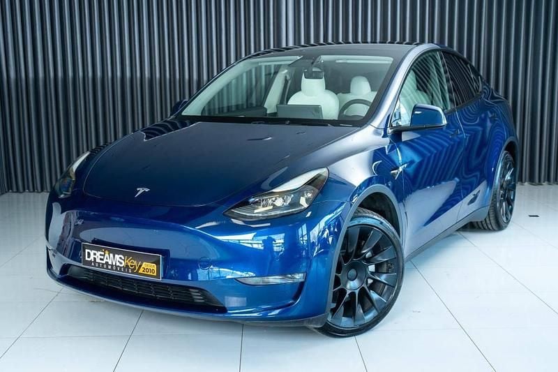 Usado Tesla Model Y 378 kW (514 HP) 2021 Azul SUV