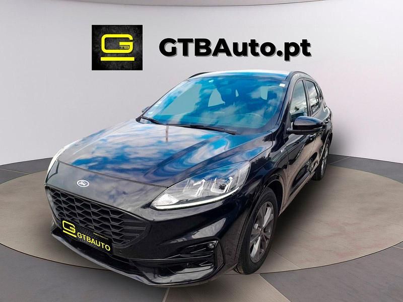 Preto Usado 2022 Ford Kuga ST-Line SUV | € 19.400 (Preço justo) - Imagem 1/4