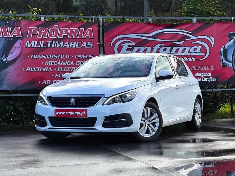 Branco Usado 2019 Peugeot 308 Active | € 10.950 (Bom preço) - Imagem 1/4