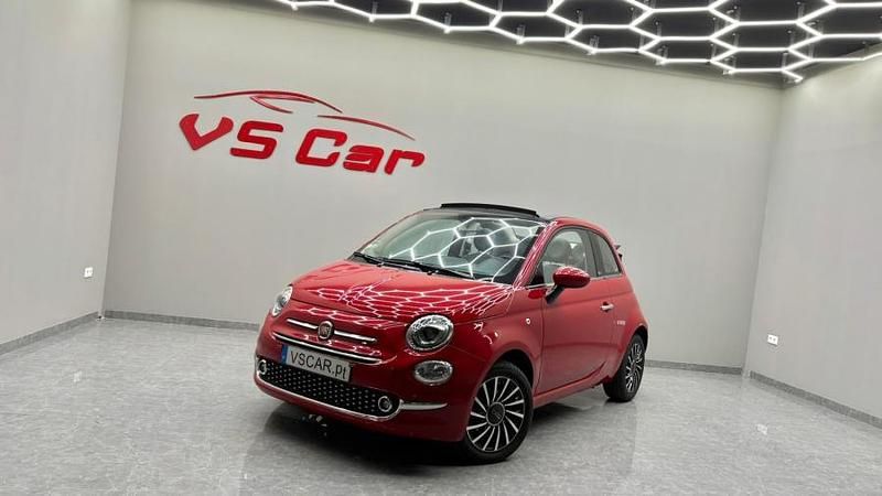 Usado Fiat 500C 69 HP (50 kW) 2016 Vermelho Cabrios